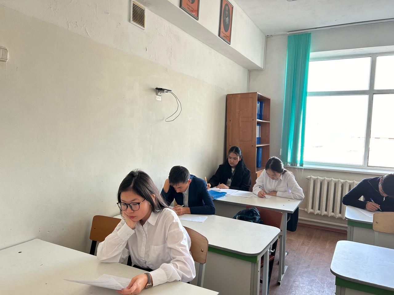 Жалпы білім беретін пәндер бойынша 9-11 сынып оқушыларына арналған республикалық олимпиадасының мектепішілік кезеңі өткізілді